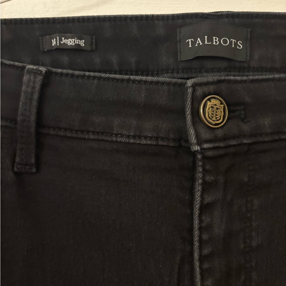 Talbots Black Jeggings - Picture 2 of 4